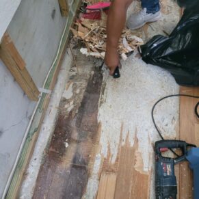 Wood Flooring Demolition